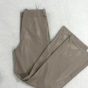 NWT Abercrombie vegan leather pants